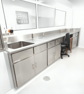 gabinete hospitalar em aço inox