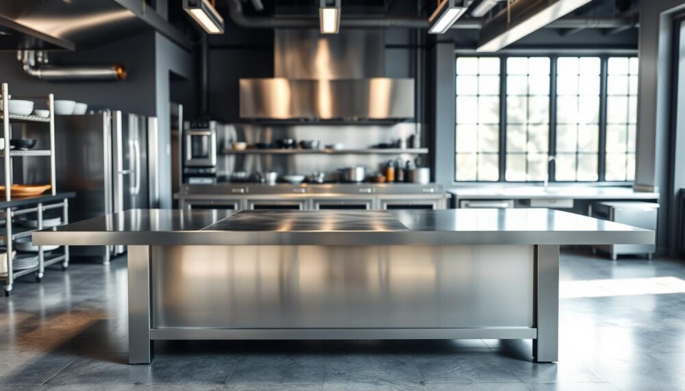 5 Maneiras Como O Design De Mesas De Inox Impacta A Produtividade Em ...