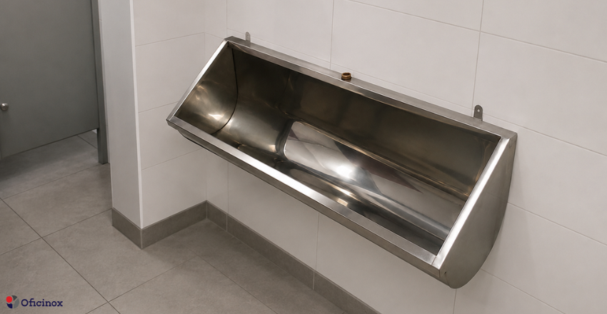 Como Escolher o Mictório Ideal para uma Lanchonete? Veja os Principais Critérios 1 mictorio para lanchonte em aco inox blog oficinox 1 Como Escolher o Mictório Ideal para uma Lanchonete? Veja os Principais Critérios